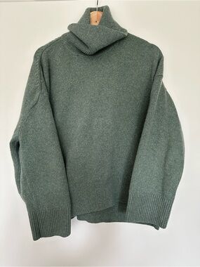 H&M Seafoam Green Turtleneck Sweater